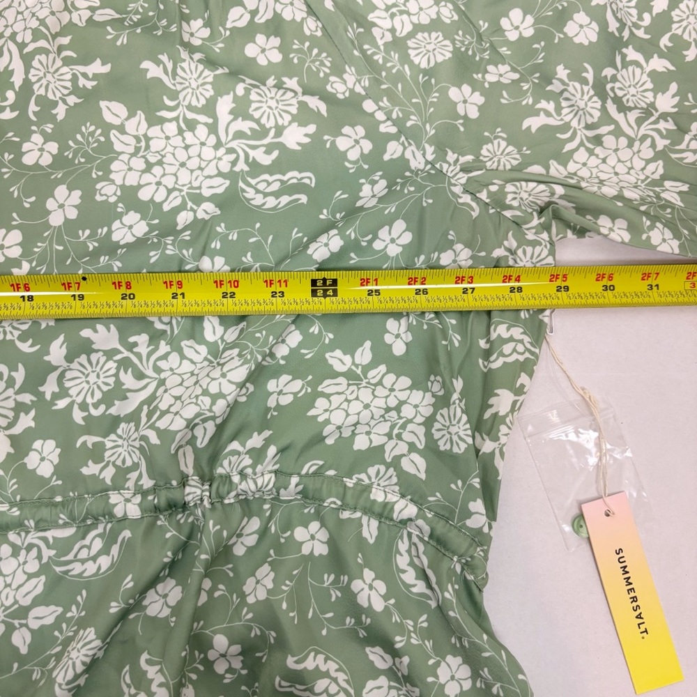 Summersalt The Cinched Waist Caftan Dress in Vintage Floral Size XL - Picture 10 of 11